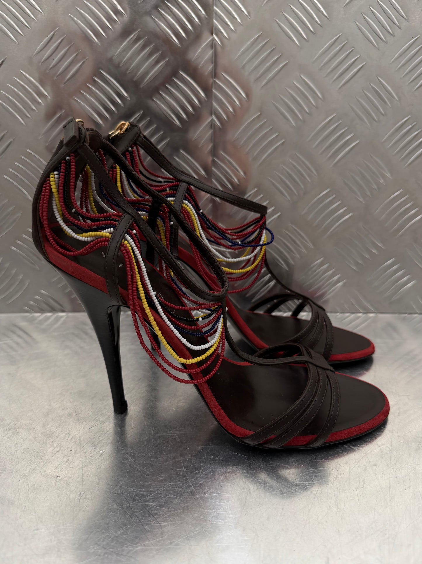 Vintage Vicini heeled sandals TWINKLING GLOBAL