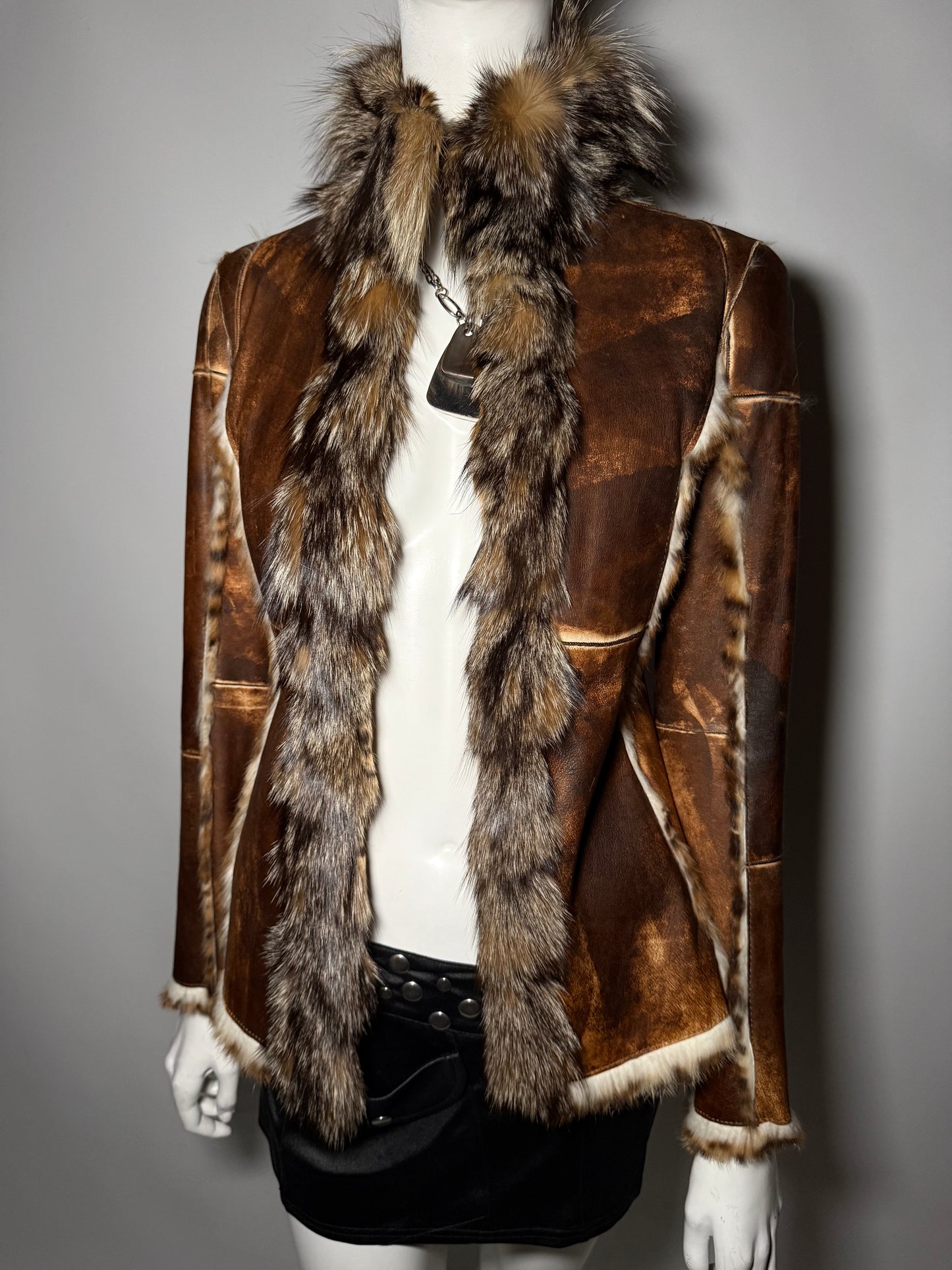 Vintage Italian leather jacket Twinkling Global