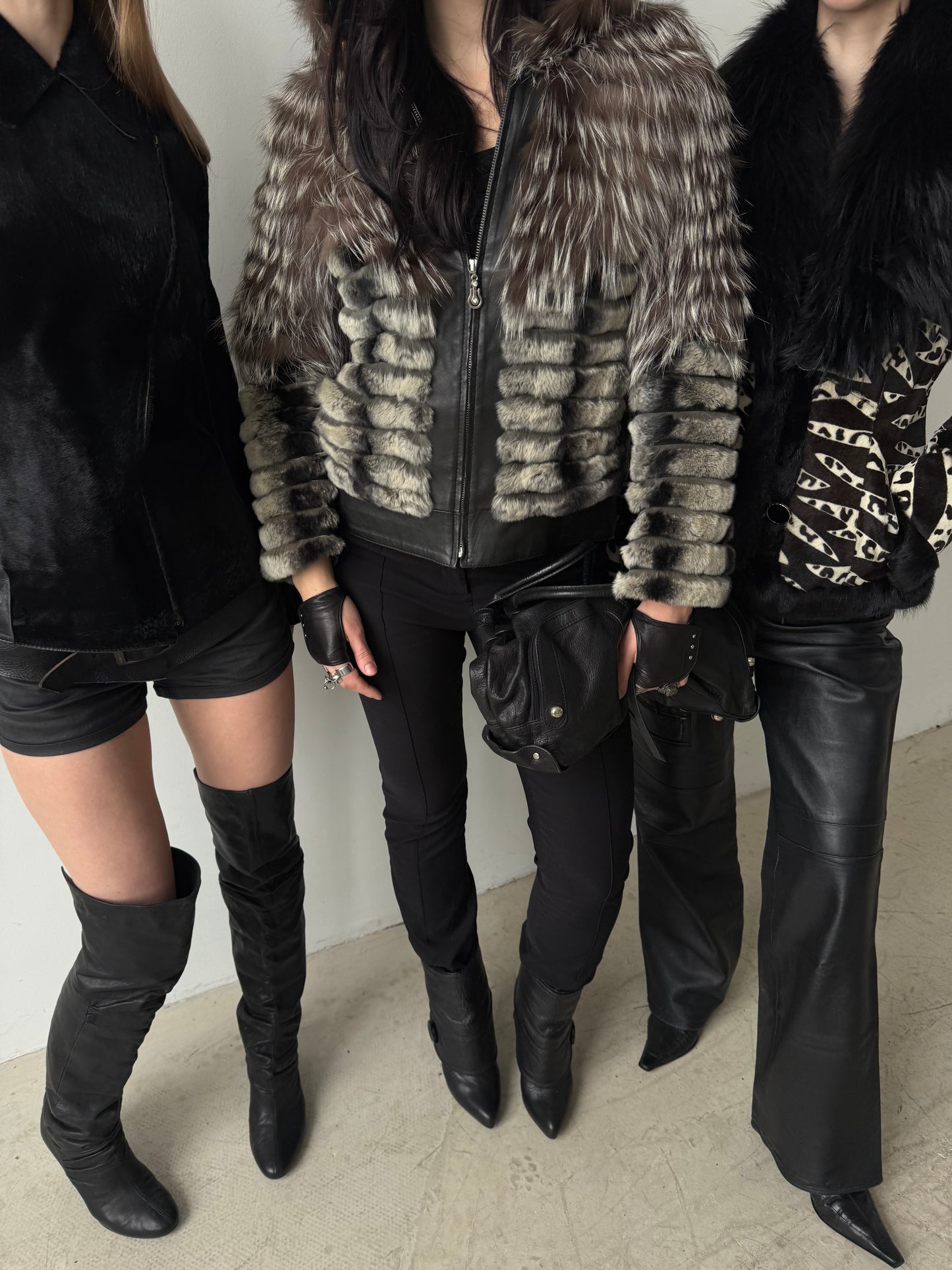 Vintage leather jacketTWINKLING GLOBAL