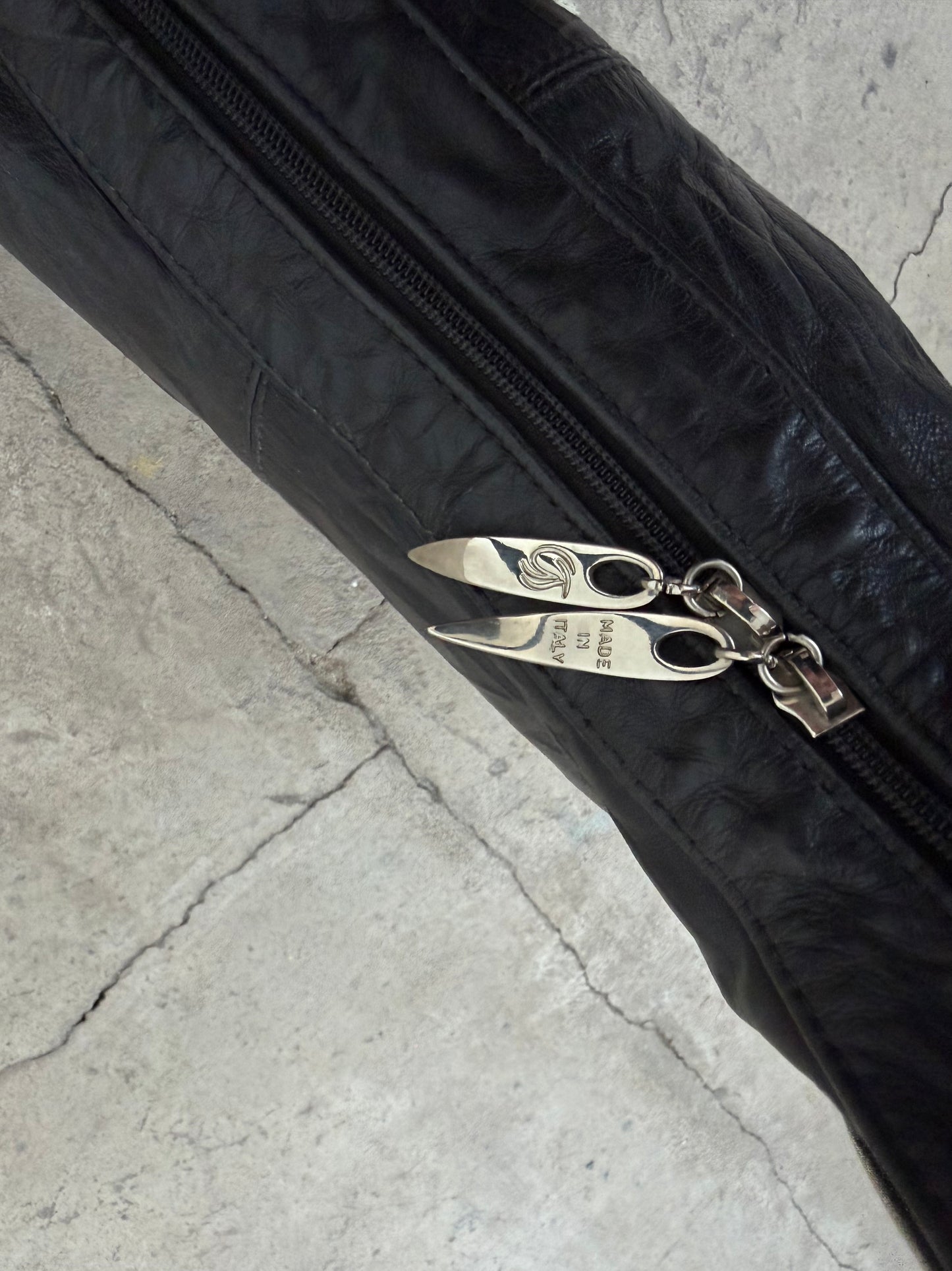Vintage leather shoulder bag TWINKLING GLOBAL