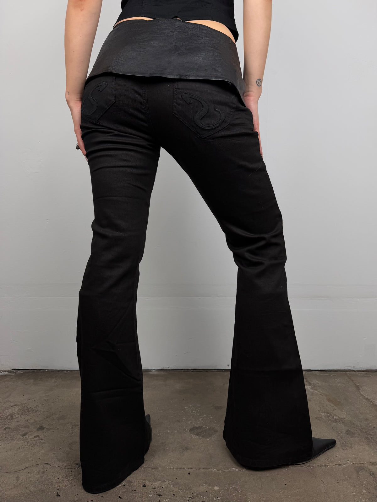 Leather hip belt TWINKLING GLOBAL