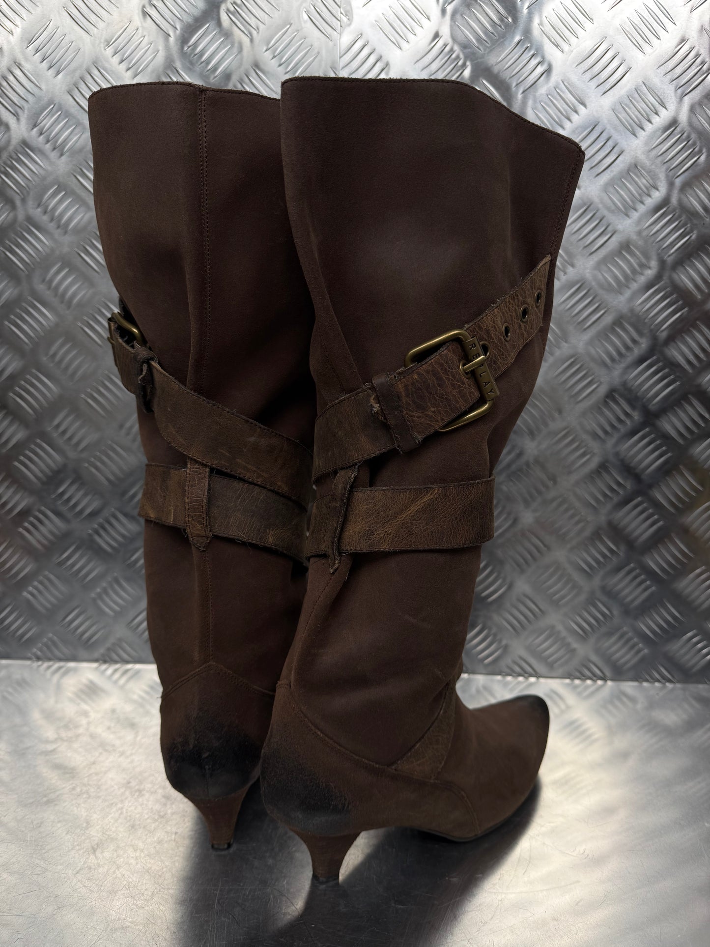 Vintage Replay leather cowboy boots TWINKLING GLOBAL