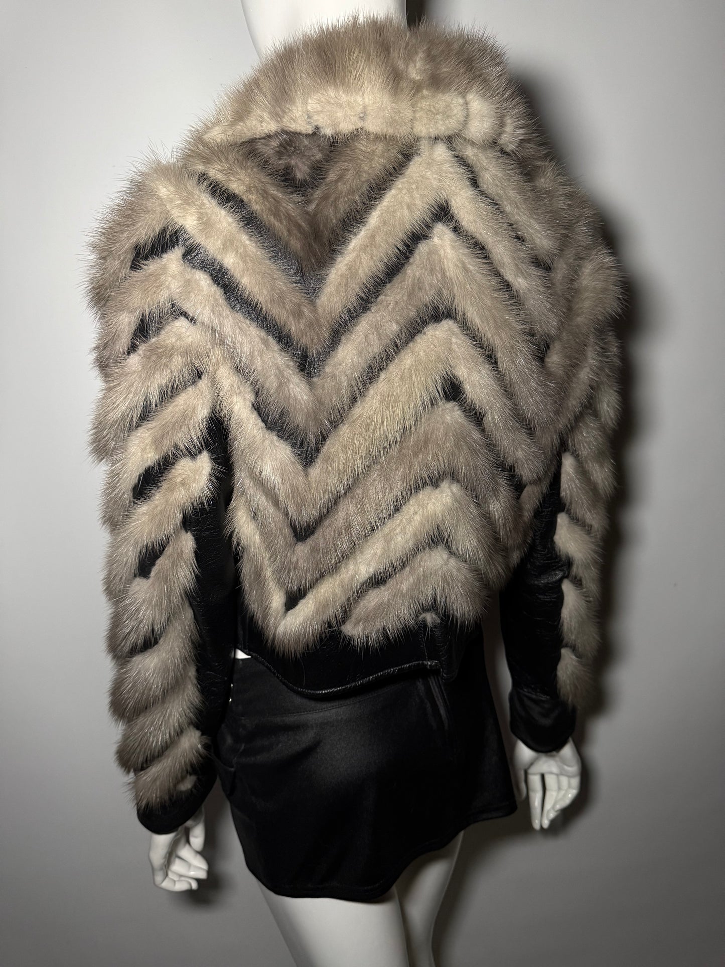 Vintage leather jacket Twinkling Global