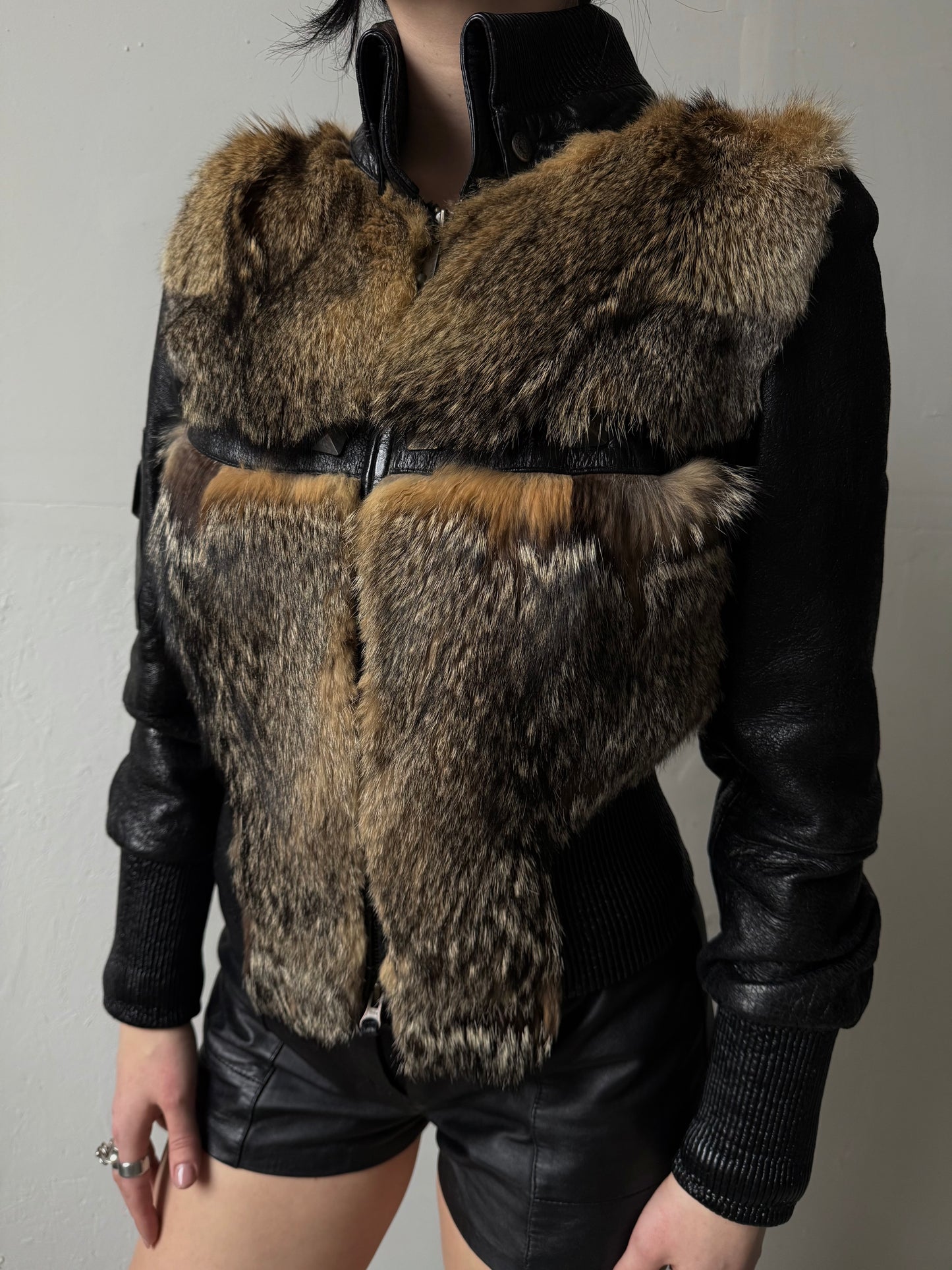 Vintage leather jacket Twinkling Global