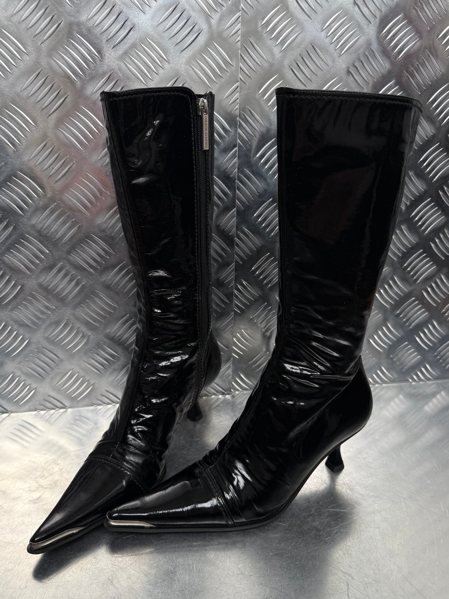 Vintage Luciano Podavan leather boots TWINKLING GLOBAL