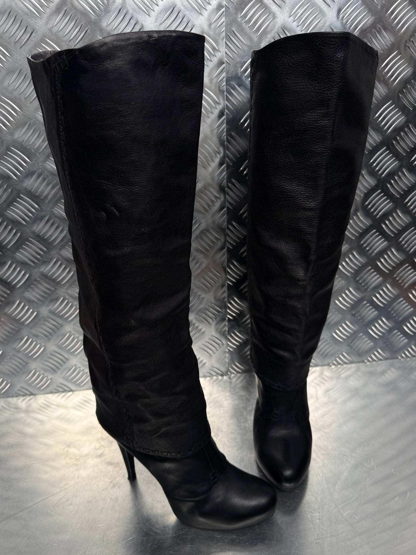 Vintage Fabi leather boots TWINKLING GLOBAL