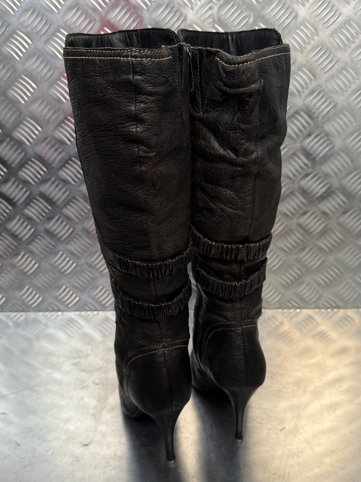 Vintage leather boots TWINKLING GLOBAL