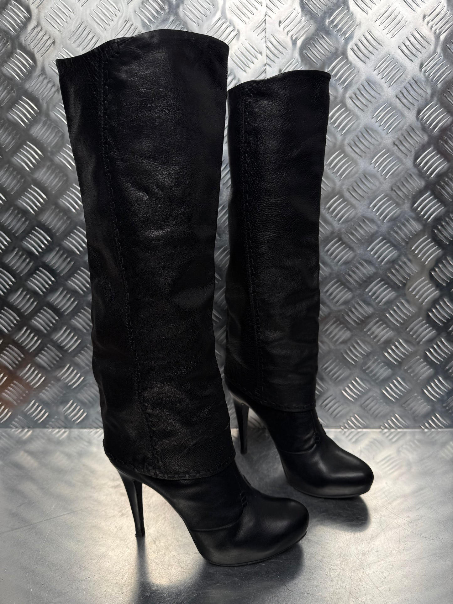 Vintage Fabi leather boots TWINKLING GLOBAL