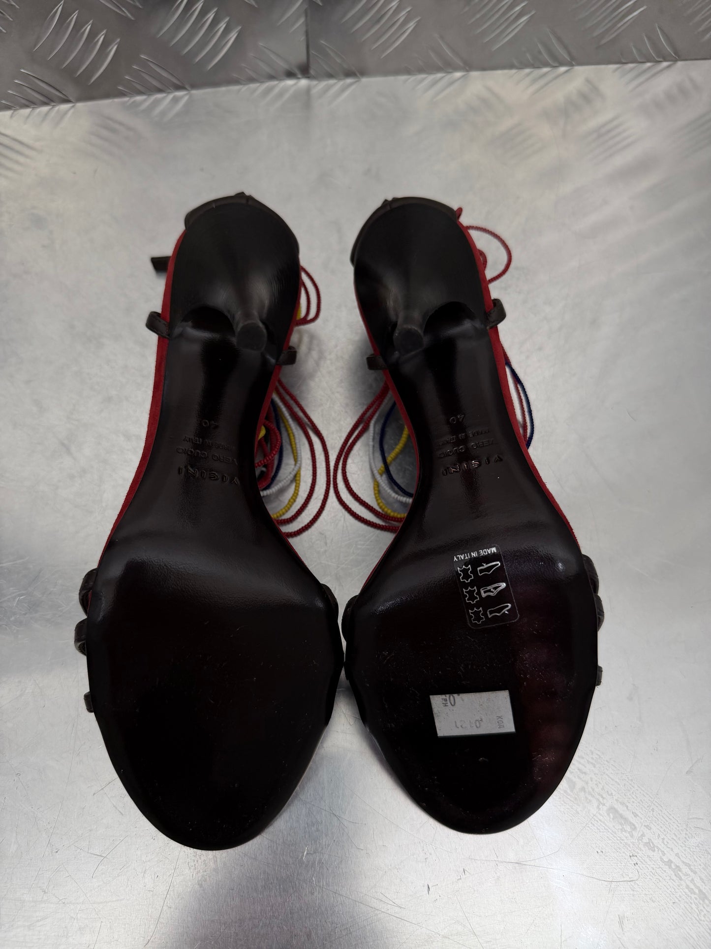 Vintage Vicini heeled sandals TWINKLING GLOBAL